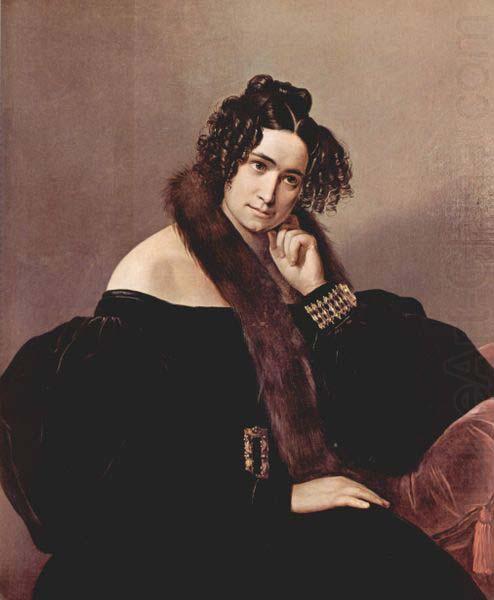 Portrait of Felicina Caglio Perego di Cremnago, Francesco Hayez